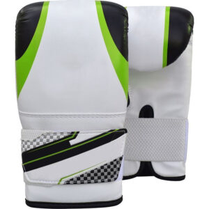 Custom 1GN Bag Gloves (Green-Black-White)